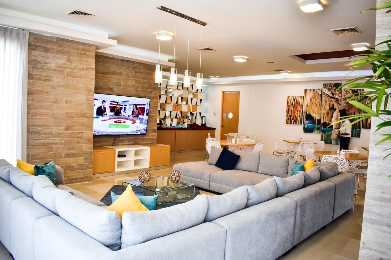Aparthotel Barcelona Tower By Koox Luxury Collection Cancún Exteriér fotografie
